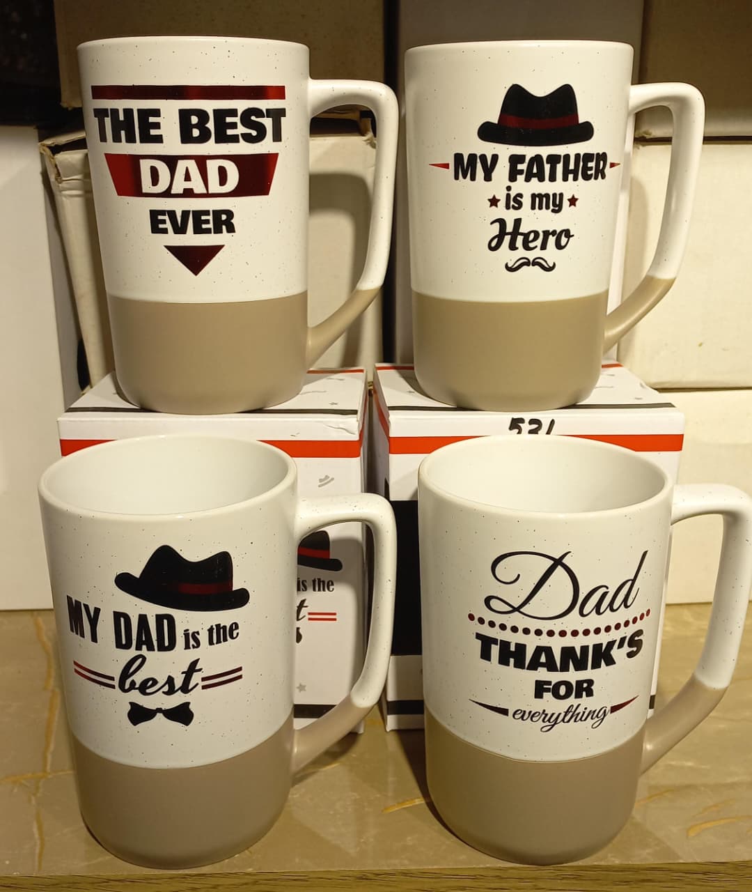 Fathers' Motivational Quotes Ceramic Mug Online in Karachi Pakistan Madina Gift