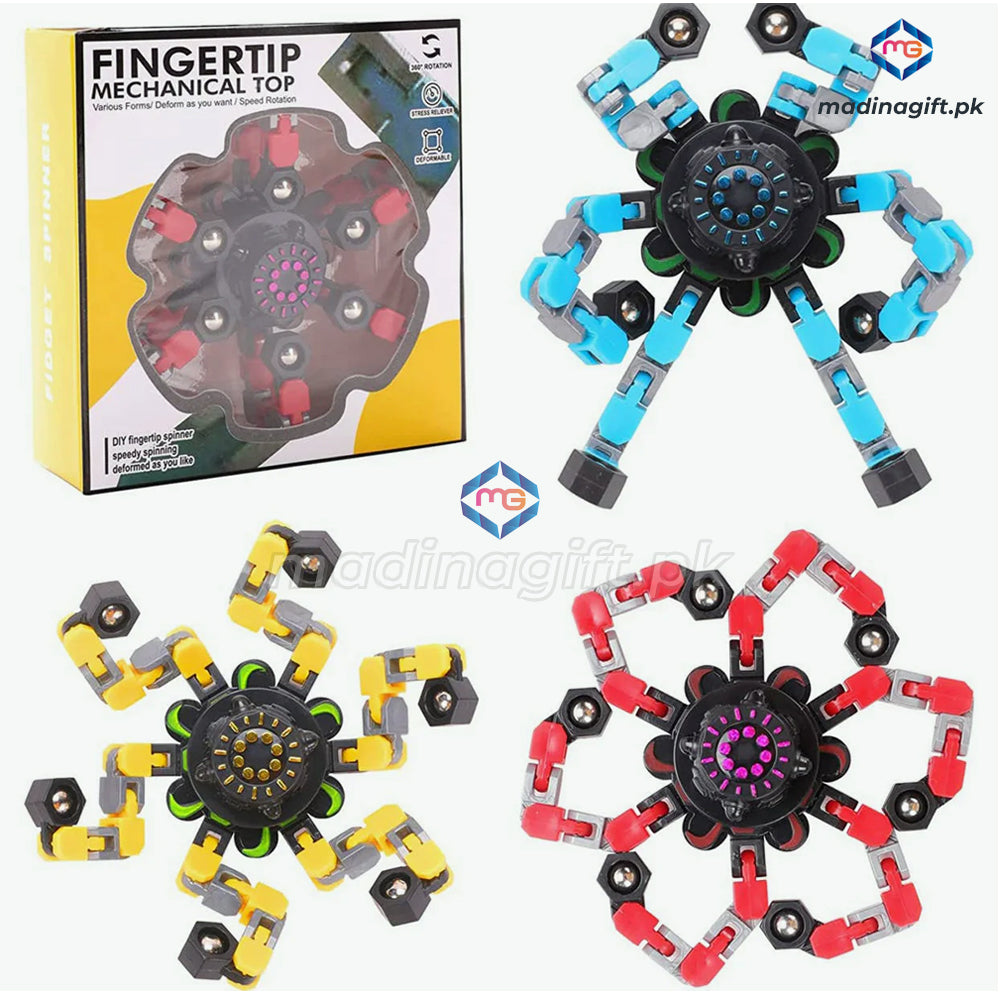 Fingertip Mechanical Top Fidget Spinner - FTM-SP450