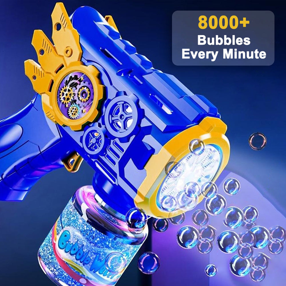 YHC Yuhongchi Toys Flying Armor 333-33 Automatic Bubble Blaster Toy Machine Gun Madina Gift