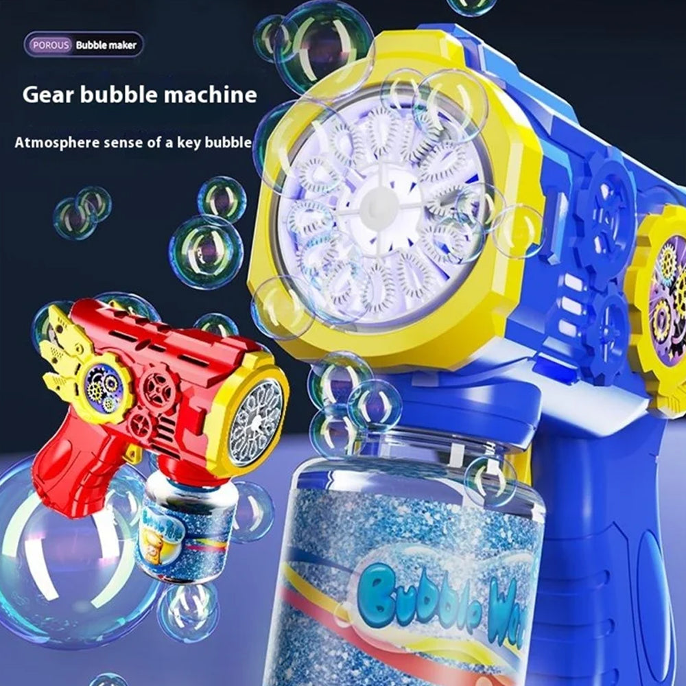 YHC Yuhongchi Toys Flying Armor 333-33 Automatic Bubble Blaster Toy Machine Gun Madina Gift