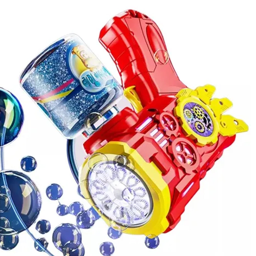YHC Yuhongchi Toys Flying Armor 333-33 Automatic Bubble Blaster Toy Machine Gun Madina Gift