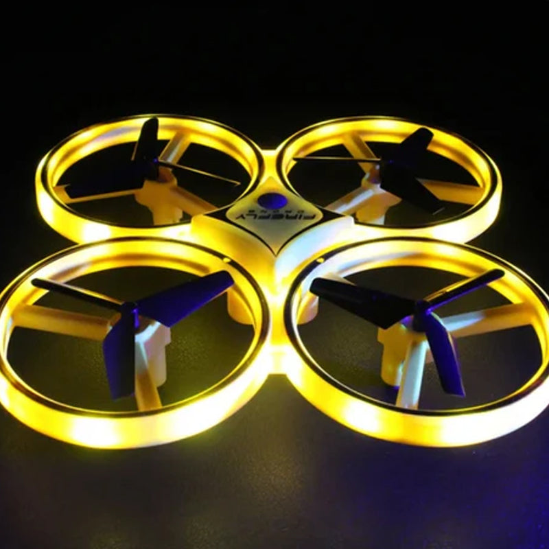 TY-T14 Hand Gesture Sensor Drone smartwatch Control 360° Flips & LED Madina Gift