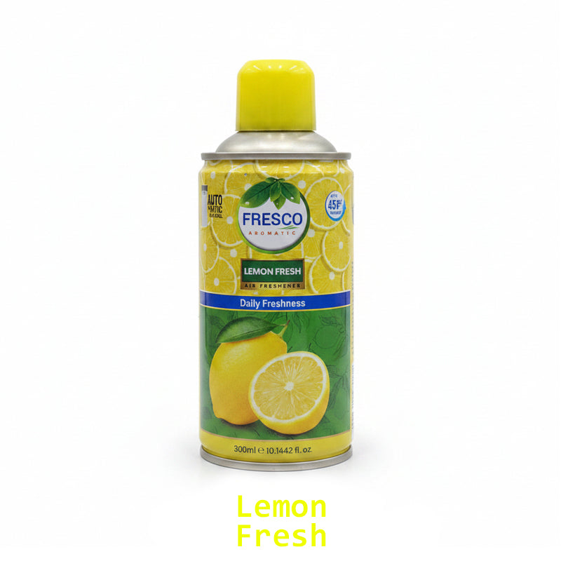 Fresco LEMON FRESH Automatic Air Freshener Refill 300 ML Online in Pakistan Madina Gift