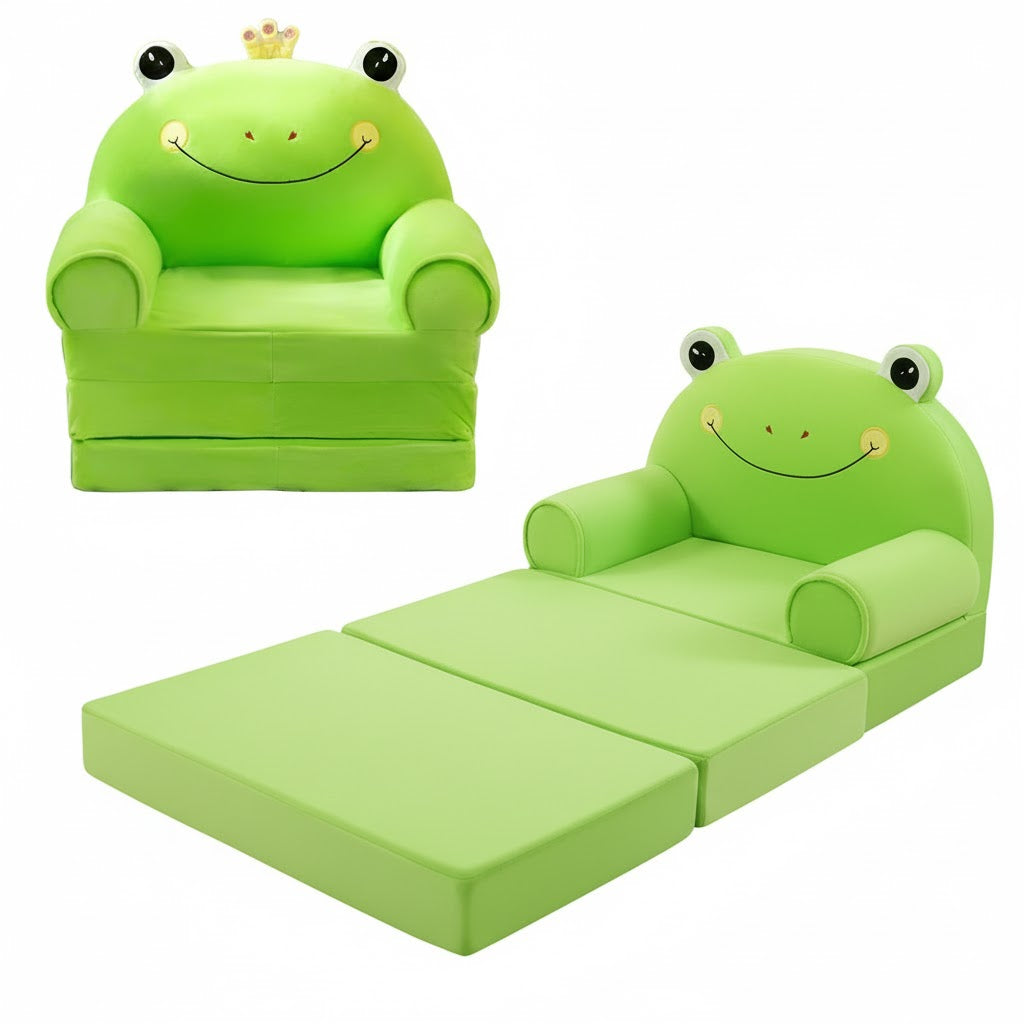 Frog Plush Baby Sofa Cum Bed For Kids Online in Karachi Pakistan Madina Gift