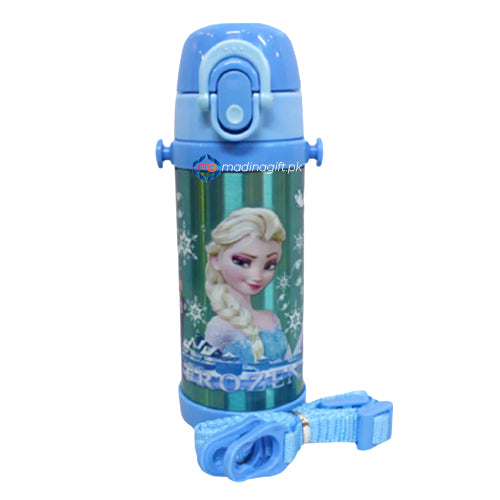 Frozen Elsa Thermal Metallic Water Bottle - GX-350 - Madina Gift