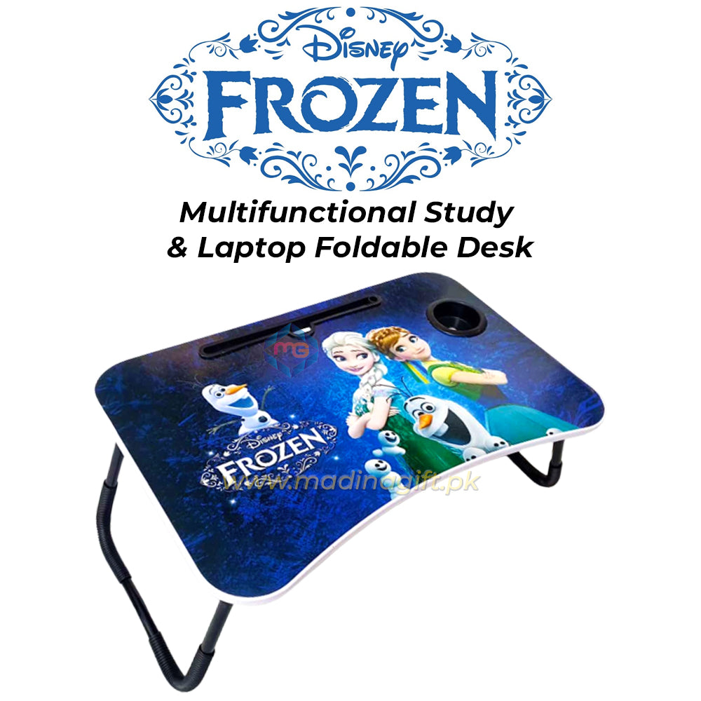 Disney Frozen Multifunctional Study & Laptop Foldable Desk - Madina Gift