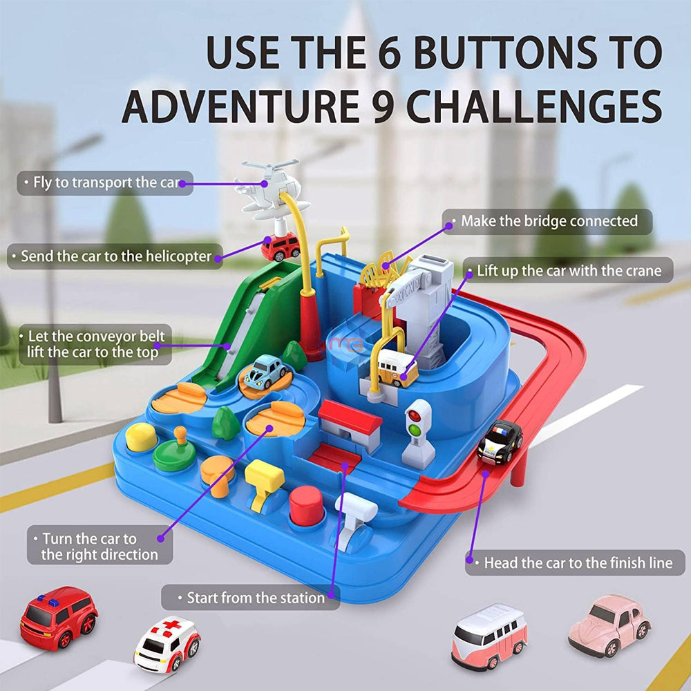 Funny Adventure Car Play Set - 6719 - Madina Gift