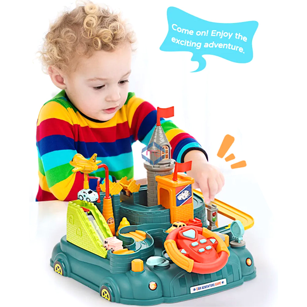 Funny Car Adventure Track Set - A333-330F - Madina Gift