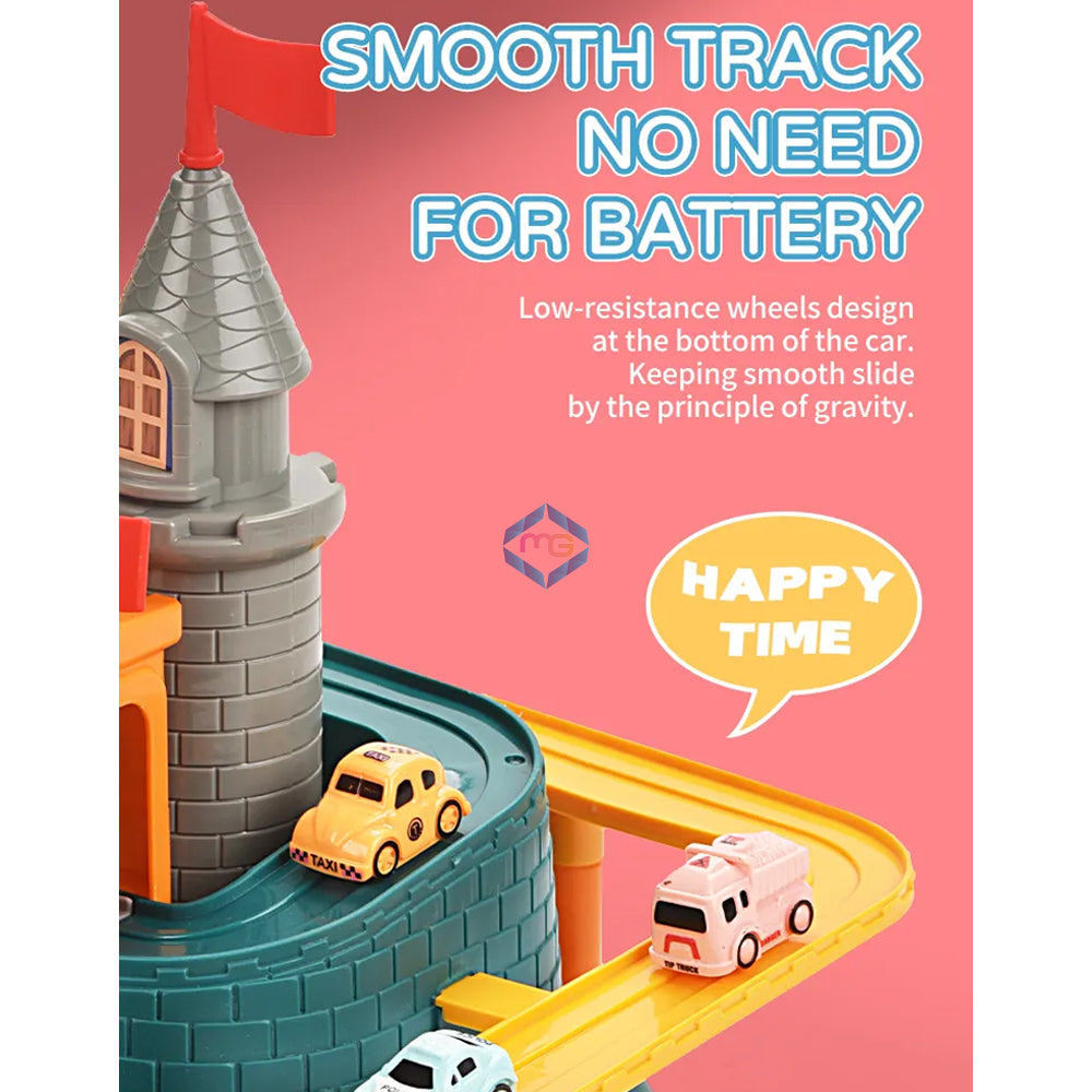Funny Car Adventure Track Set - A333-330F - Madina Gift