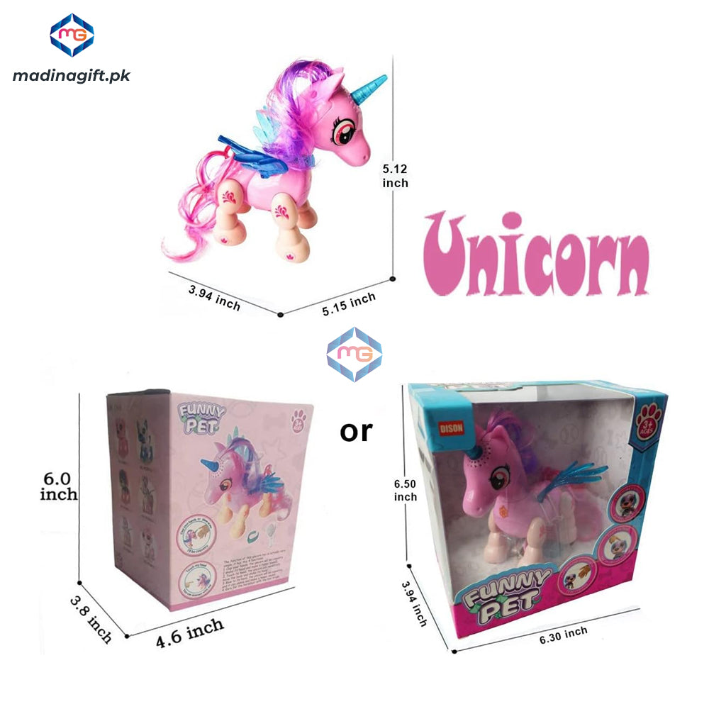 Intelligent Funny Pet Unicorn - W5599-8 - Madina Gift