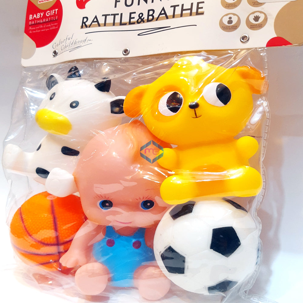 Silicon Funny Rattles Soft Toys