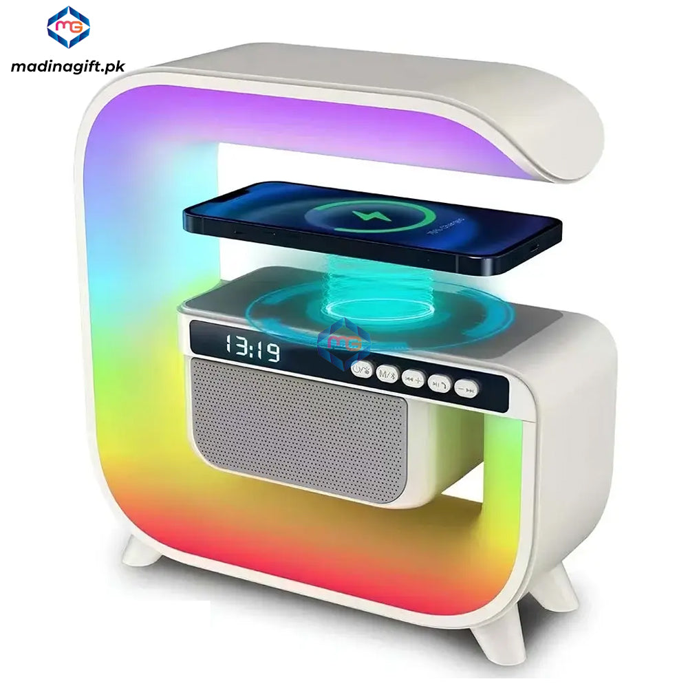 G3 RGB LED Wireless Charging Speaker - Madina Gift
