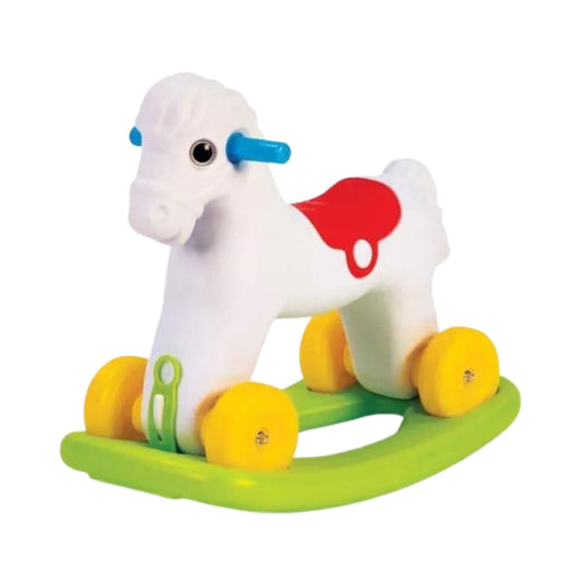 DOLU - 2 In 1 Rocking And Riding Horse For Kids Madina Gift