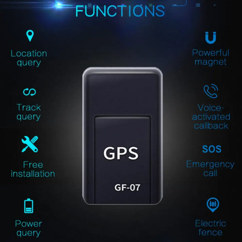 GPS GF-07, Mini GPS Car Tracker In Pakistan Online - Madina Gift 