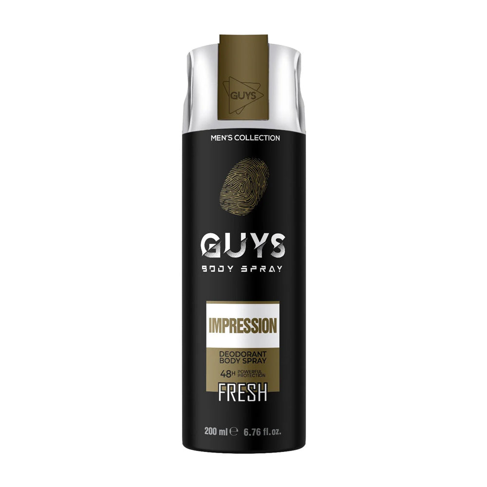 GUYS Impression 200 ML Deodorant Body Spray For Men Madina Gift