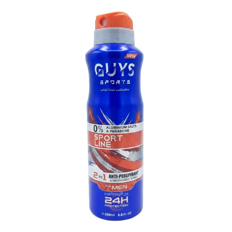 GUYS Sports Sport Line 200 ML Body Spray Ultimate Freshness for Men Online in Pakistan Madina Gift