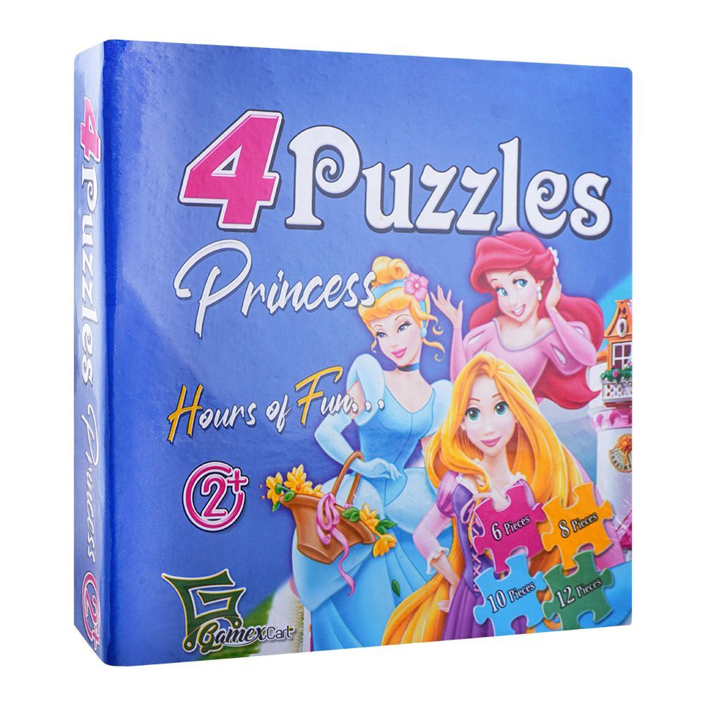 Gamex Cart 4 Puzzle Princess - 8504 Madina Gift