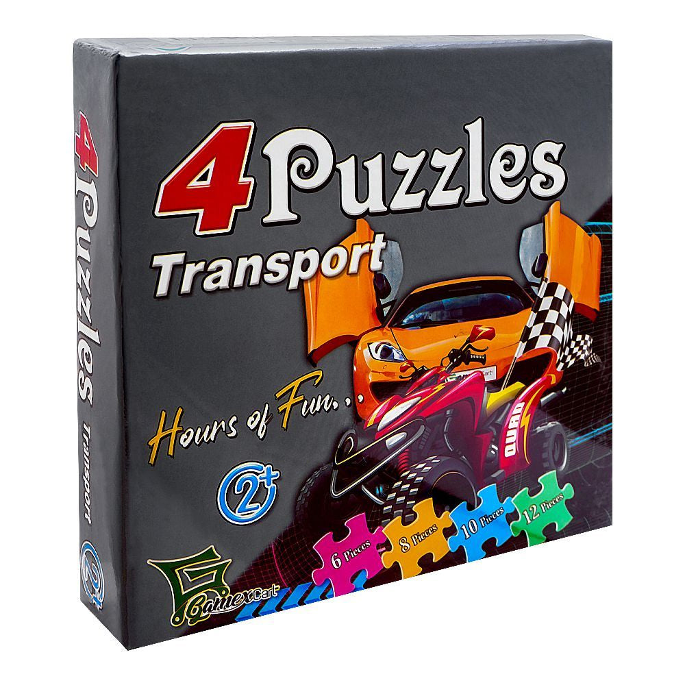 Gamex Cart 4 Puzzle Transport - 8540 Madina Gift