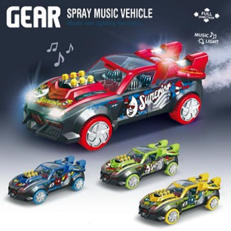 Gear Spray Light Music Battery Operated Car For Kids Online in Karachi Pakistan Madina Gift