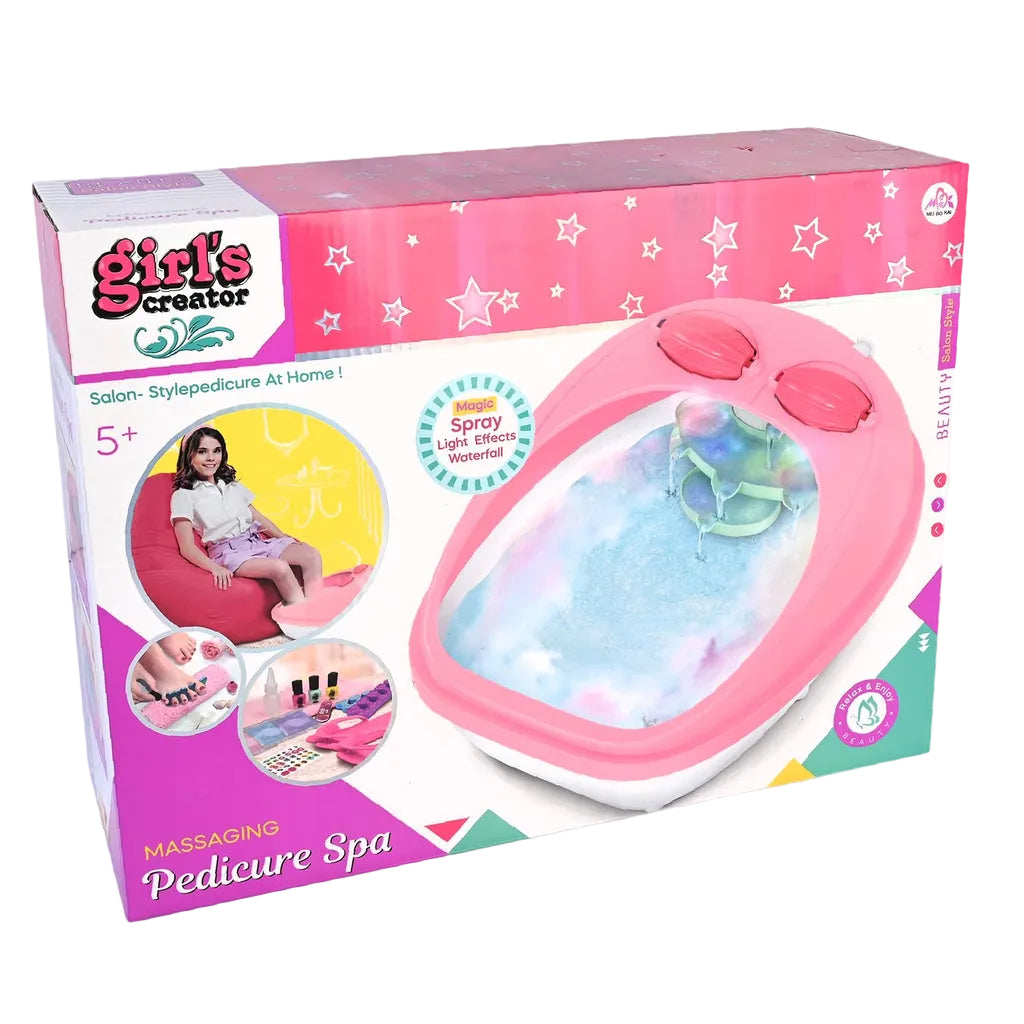 Girls Foot Spa & Pedicure Toy Kit Online in Karachi Pakistan Madina Gift