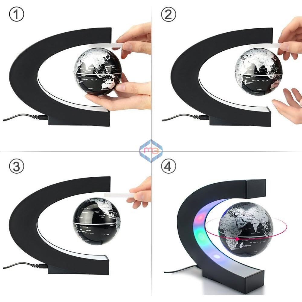 Mid Air Floating Globe - Madina Gift