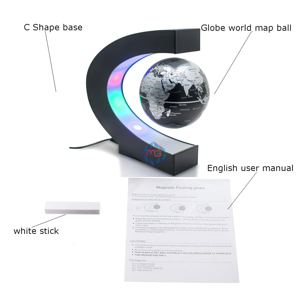 Mid Air Floating Globe - Madina Gift