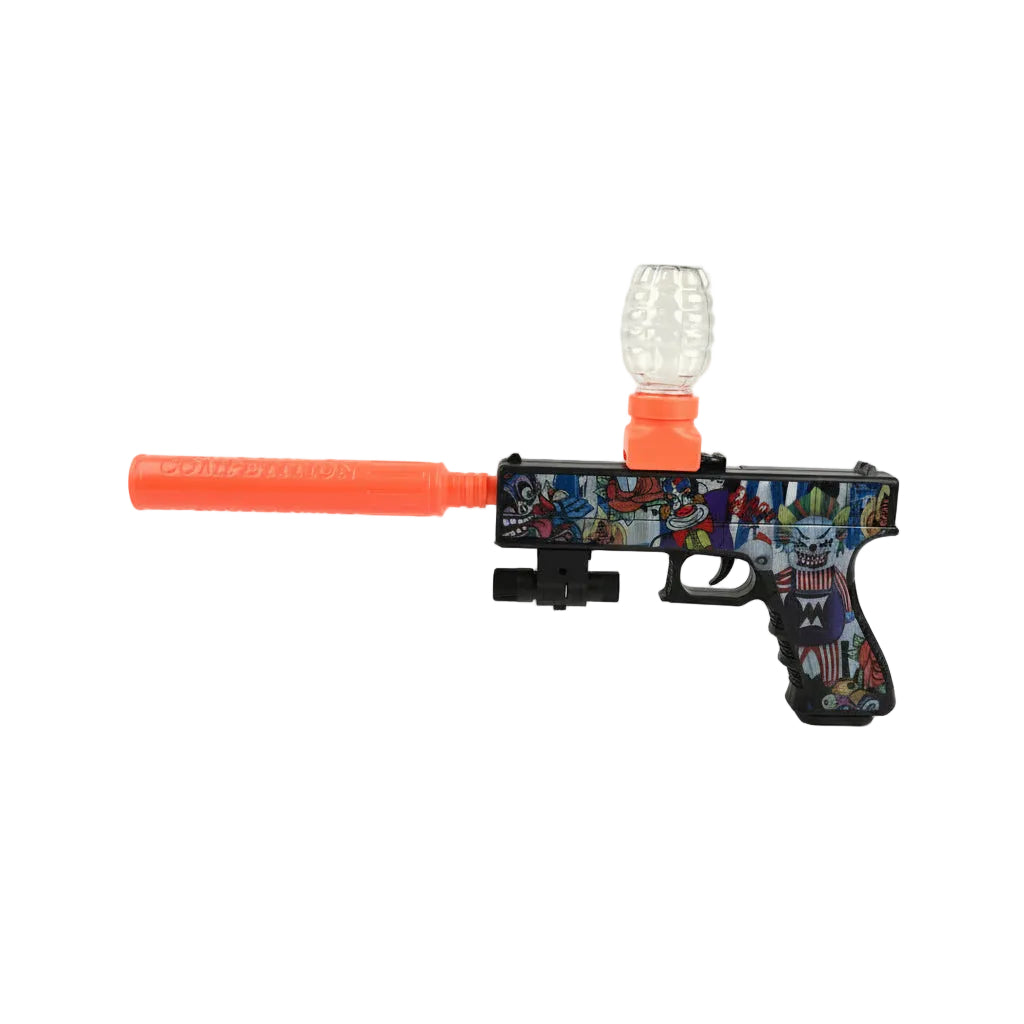 Glock 102VJ Pistol Automatic Water Bomb & Soft Bullet Blaster Gun Online in Pakistan Madina Gift