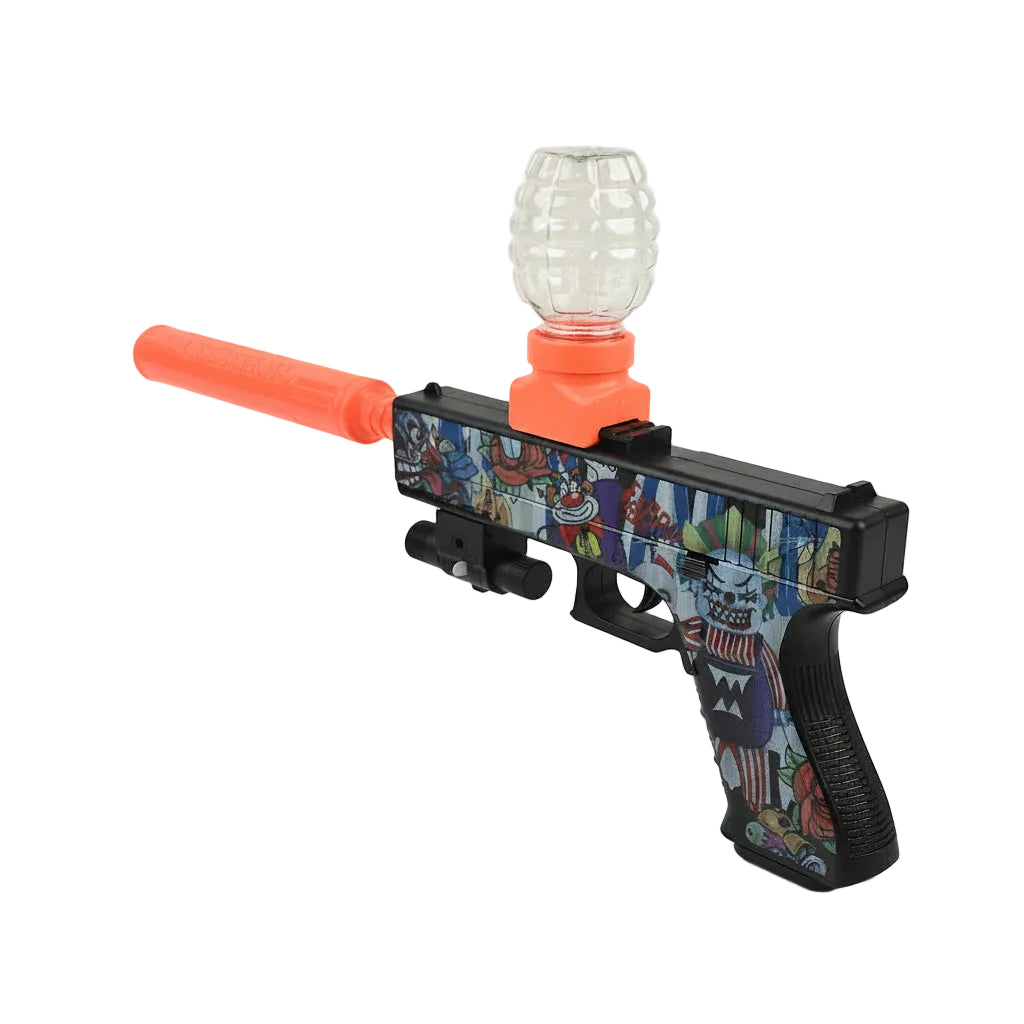 Glock 102VJ Pistol Automatic Water Bomb & Soft Bullet Blaster Gun Online in Pakistan Madina Gift
