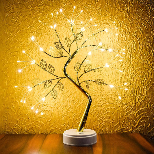 Decorative LED Shimmer Tabletop Bonsai Tree Lamp - 20 Inches