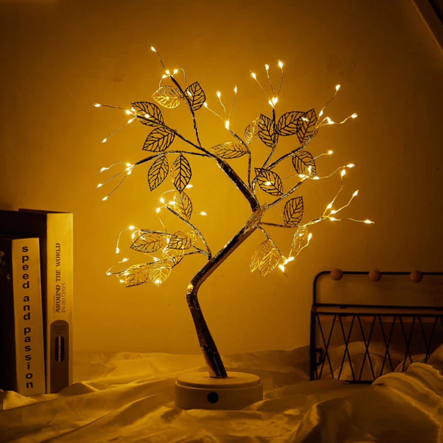 Decorative LED Shimmer Tabletop Bonsai Tree Lamp - 20 Inches