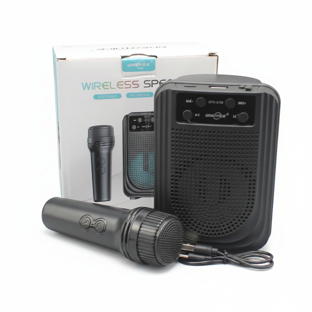 Greatnice GTS-2116 Portable Wireless Speaker with Mic Online in Pakistan Madina Gift