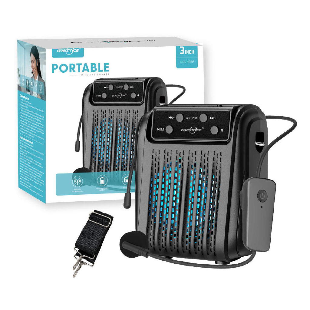 Greatnice GTS-2383 Portable Wireless Speaker with Headset Mic Online in Pakistan Madina Gift