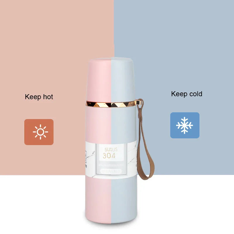 Fashion Flask Thermal Water Bottle 500 ml - 8096 - Madina Gift