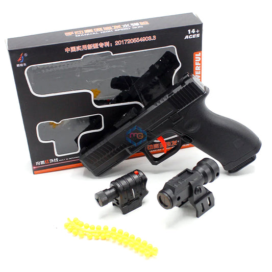 HIHG Powerful Soft Bullet Laser Gun for Kids - 400-2 - Madina Gift