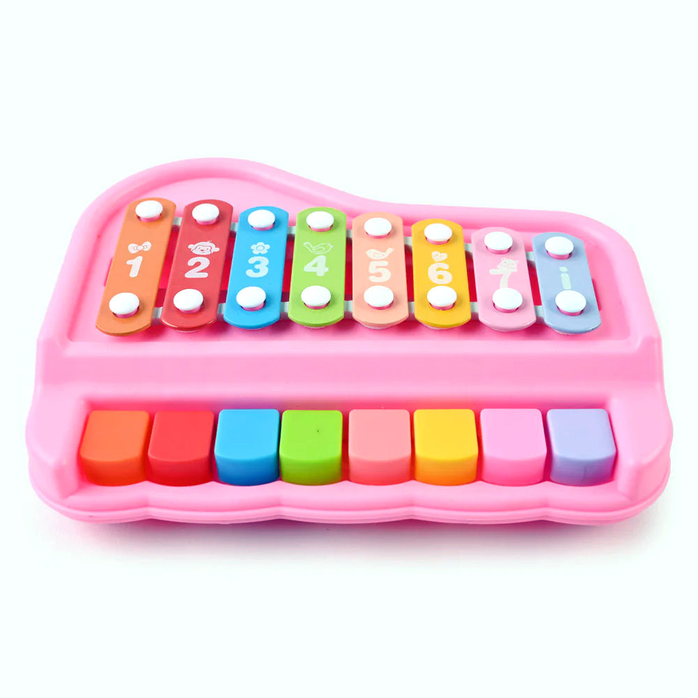 Hand Percussion 2-in-1 Piano & 8 Tone Xylophone. Madina Gift. www.madinagift.pk