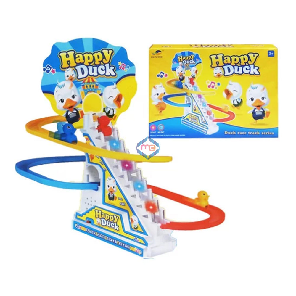 Happy Duck Race Track with Flashing Lights and Music - 6163 - Madina Gift