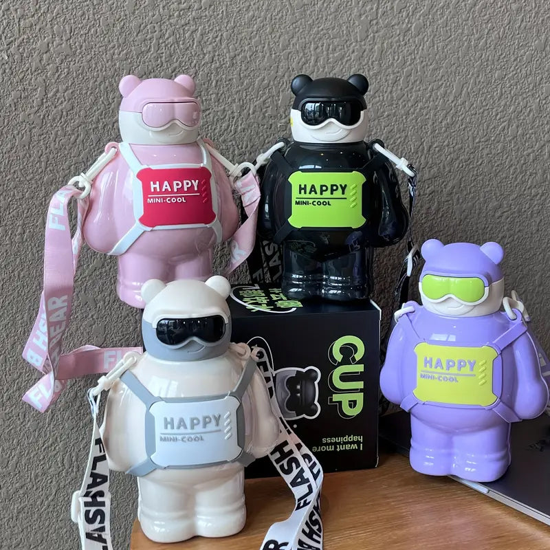 Cute Bear Thermal Water Bottle 450 ML - Madina Gift
