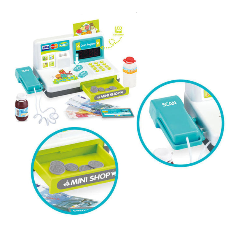 Happy Cashier LCD Real Calculator Cash Register Set Online in Karachi Pakistan Madina Gift