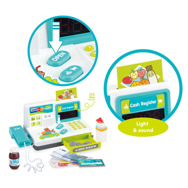 Happy Cashier LCD Real Calculator Cash Register Set Online in Karachi Pakistan Madina Gift