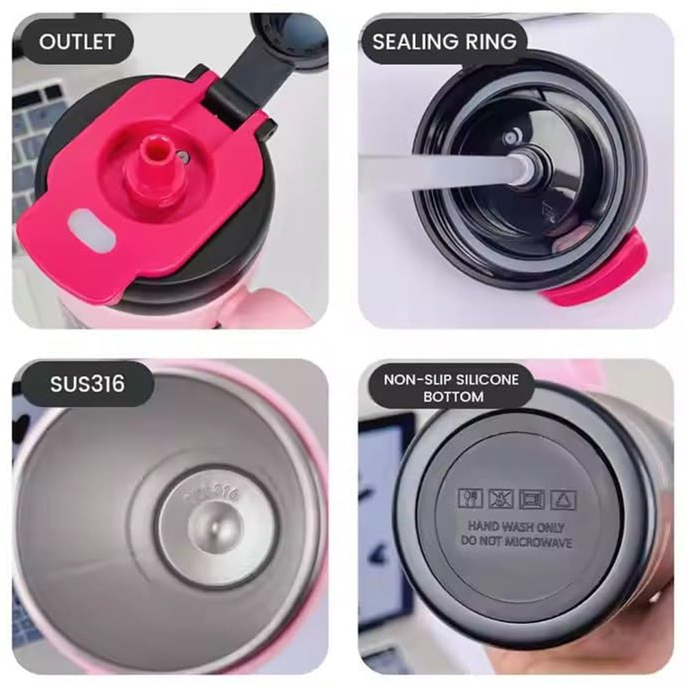 Yes Water YDFY-9530 Happy Drink Tumbler 570 ML For Office, Gym School - Madina Gift