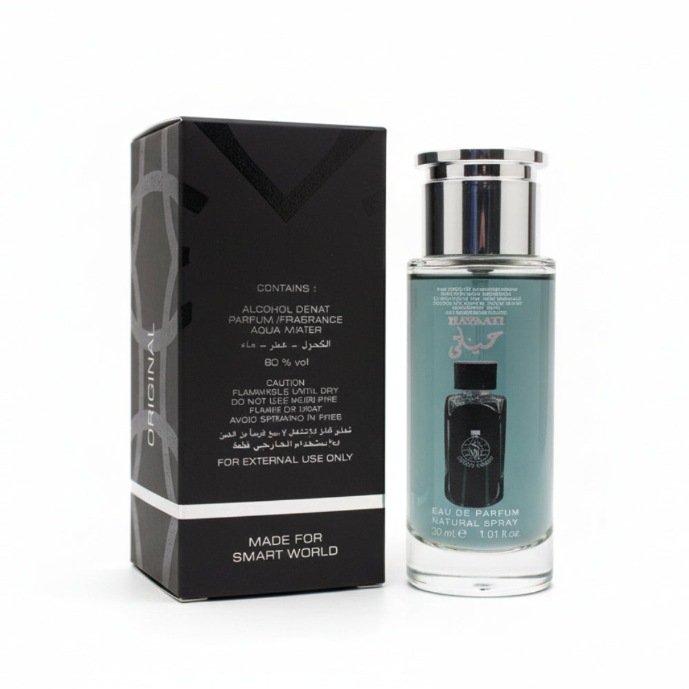 Hayaati Men 30 ML Perfume By Smart World Online in Karachi Pakistan Madina Gift