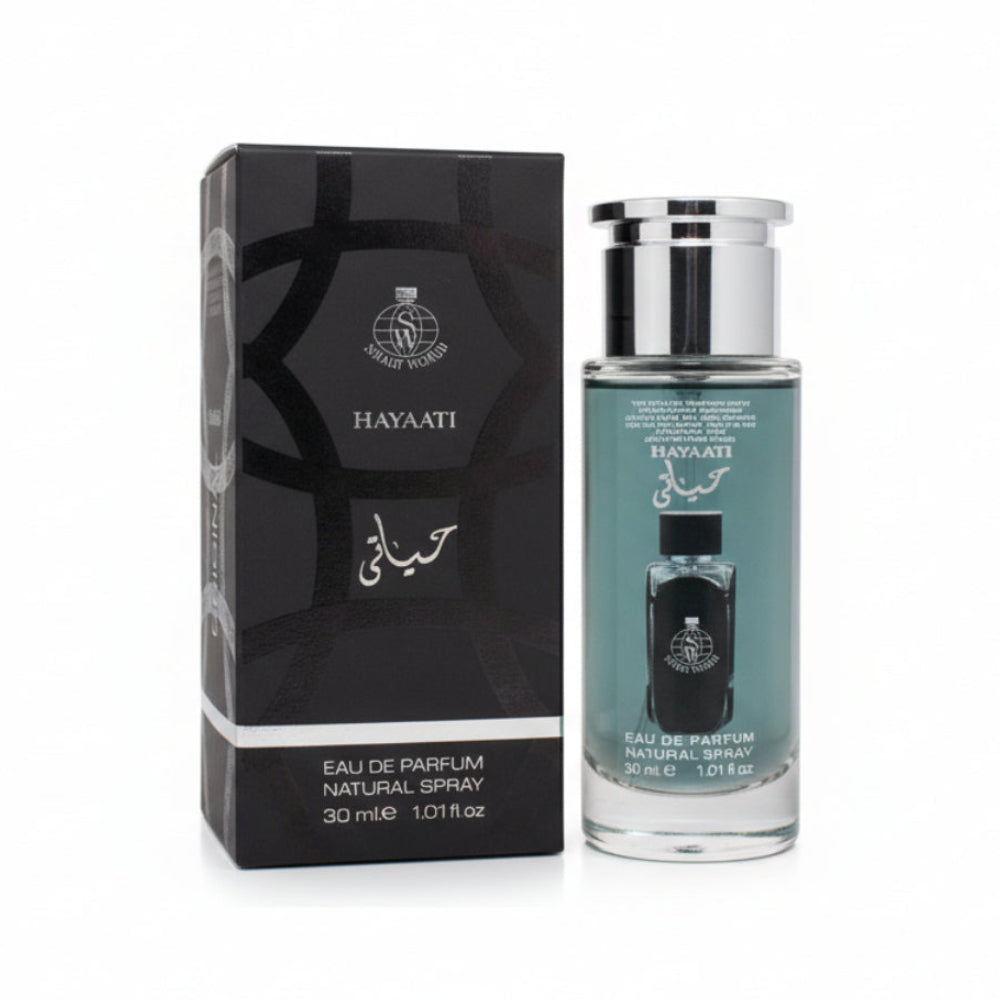 Hayaati Men 30 ML Perfume By Smart World Online in Karachi Pakistan Madina Gift