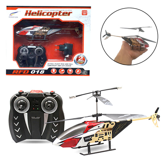 Remote Control Helicopter RFD018C - 2 Channel Rechargeable - Madina Gift