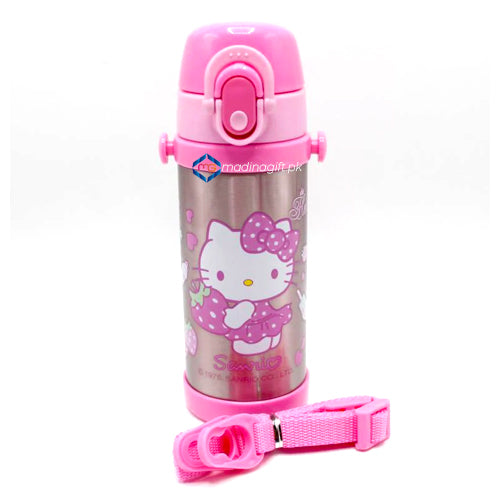 Hello Kitty Thermal Metallic Water Bottle - GX-350