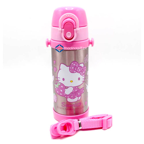 Hello Kitty Thermal Metallic Water Bottle