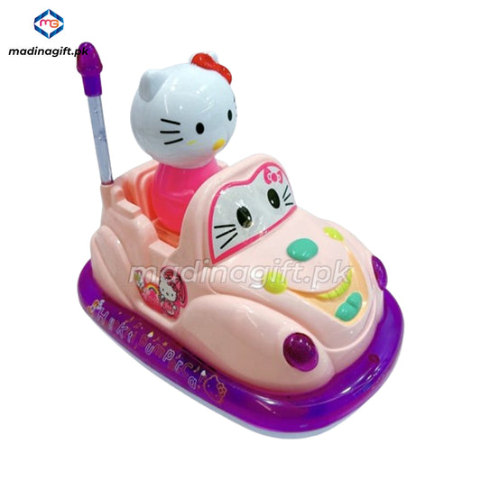 Hello Kitty Bump & Go Musical Toy Car - 787-5 - Madina Gift 