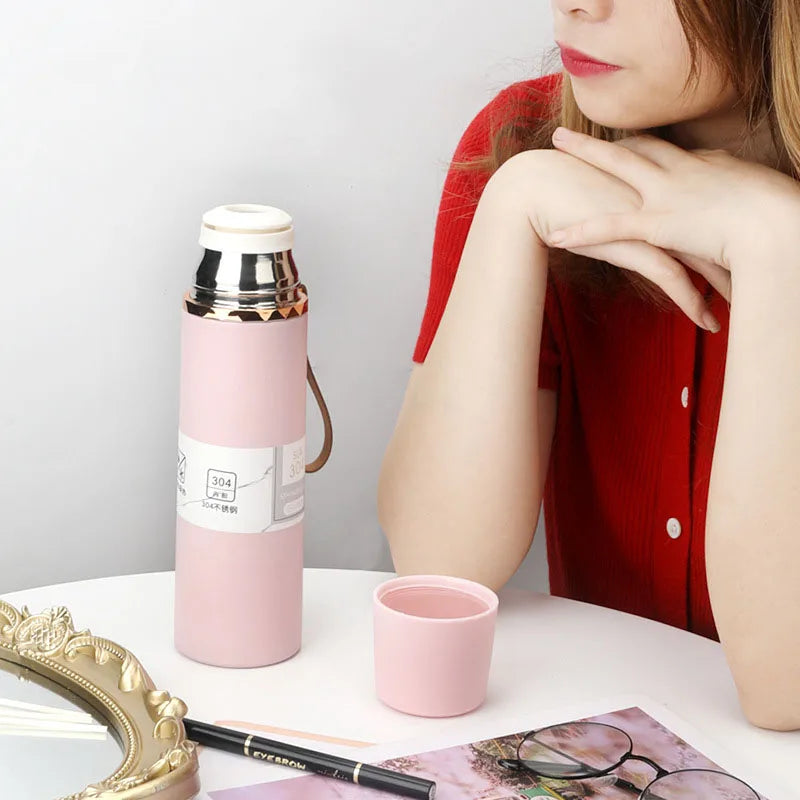 Fashion Flask Thermal Water Bottle 500 ml - 8096 - Madina Gift