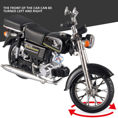 Honda 70 Retro 1:12 Die Cast Model Motorcycle - M10-2A - Madina Gift