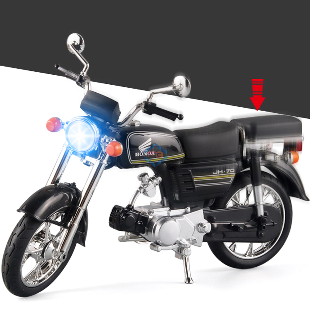 Honda 70 Retro 1:12 Die Cast Model Motorcycle - M10-2A - Madina Gift