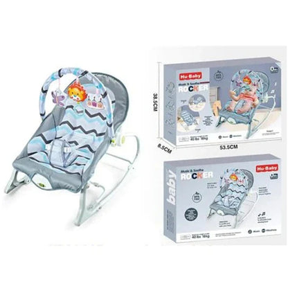 Hu-Baby Bouncer & Rocker With Music - Madina Gift